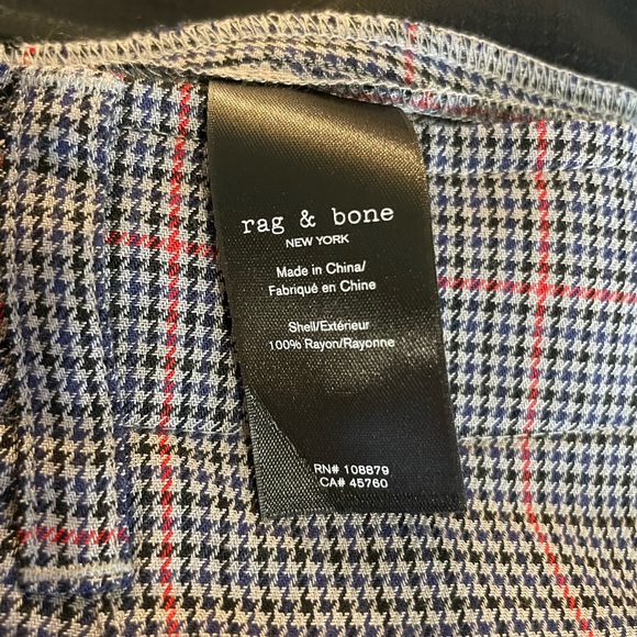 🆕tag & bone - Black Bennett Trousers - Picture 9 of 10